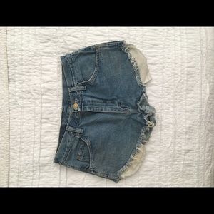 Vintage wrangler cut off shorts